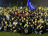 建筑艺术学院在2016年beat365官网“长征杯”足球赛中再创佳绩取得五连冠