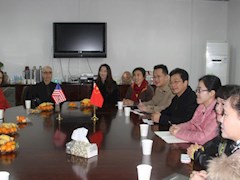 美国西俄勒冈大学艺术教授代表团来访beat365官网