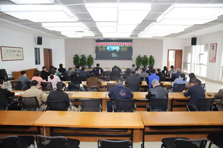 beat365官网组织参加全区教育系统党史学习教育总结网络视频会议